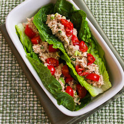 Tuna Salad Lettuce Wraps