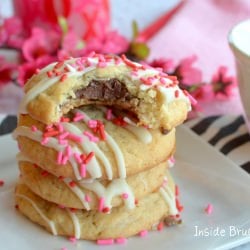 Coconut Nutella Cookies