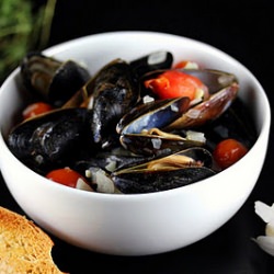 Steamed Mussels
