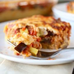 Baked Polenta Pie