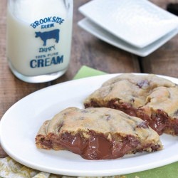 Hershey Kiss Stuffed Cookies