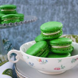 Pistachio Macarons