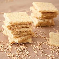 Sesame Wasabi Crackers