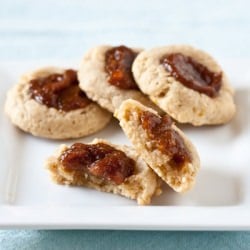 Almond Apricot Butter Cookies