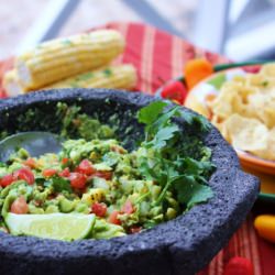 Fire Roasted Corn Guacamole