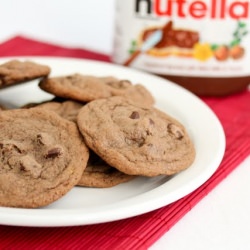 Chewy Nutella Cookies