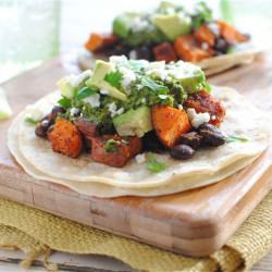 Bean and Sweet Potato Tacos