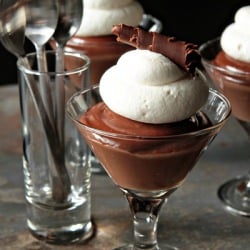 Chocolate Pudding with Baileys