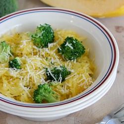 Broccoli and Spaghetti Squash