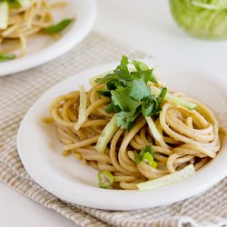 Noodles with Peanut Sauce