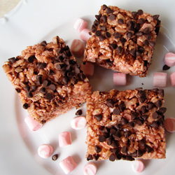 Peppermint Rice Krispies