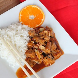 Vegan General Tso’s Tempeh