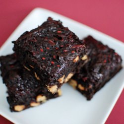 Peanut Butter & Jelly Brownies