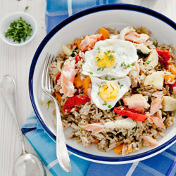 Winter Kedgeree with Salmon