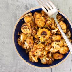 Spiced Roasted Cauliflower