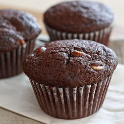Chocolate Peanut Butter Muffins