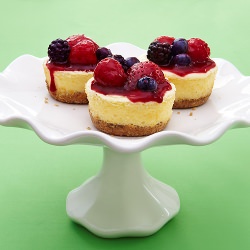 Greek Yogurt Cheesecakes