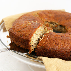 Banana Cornmeal Cake