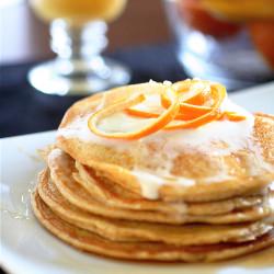 Orange Cloud Pancakes