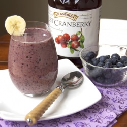 Cranberry Blueberry Smoothie