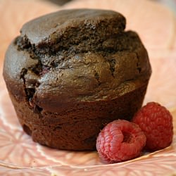 Chocolate Raspberry Muffins