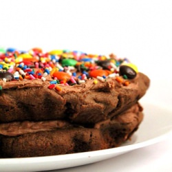 Giant Chocolate Cookie Cake
