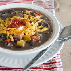 Black Bean & Ham Soup