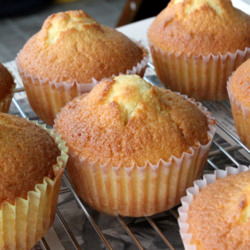 Plain Orange-scented Pound Cupcakes