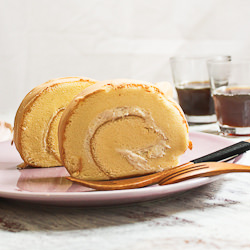 Durian Swiss Roll Cake Recipe