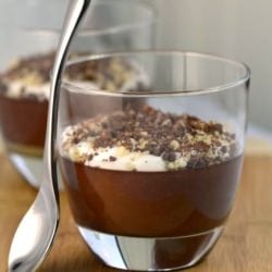 Dark Chocolate Mousse Cups