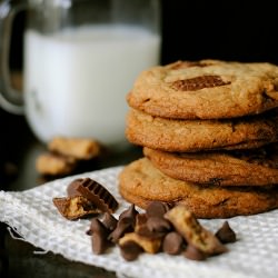 Chocolate Chip and PB Cup Cookies