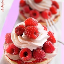 Coffee and Raspberry Cake