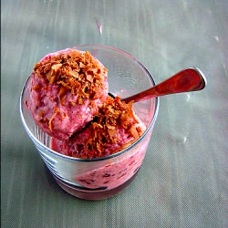 Cherry Chocolate Frozen Yogurt