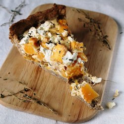 Pumpkin and Feta Tart