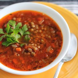 Smoky Lentil Soup