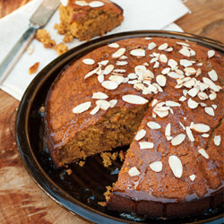 Persimmon Pear Cake