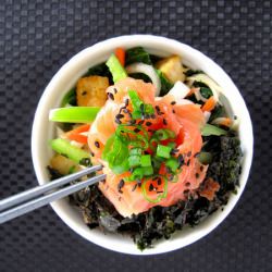 Sesame Somen with Veggies