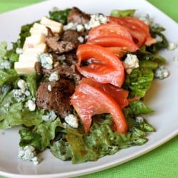 Steak, Tomato, & Mozzarella Salad