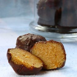 Cashew and Orange Truffle