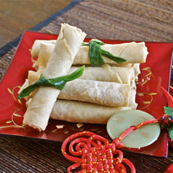 Fried Pork and Crab Spring Rolls