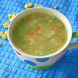 Sweet Corn Vegetable Soup