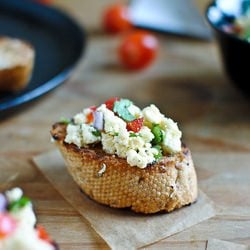 Paneer Bruschetta