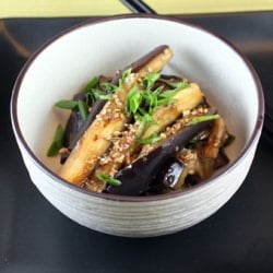 Eggplant in Garlic Sauce