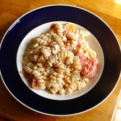 Tomato Goat Cheese Pasta