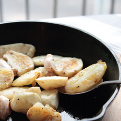 Garlic Roast Jerusalem Artichoke