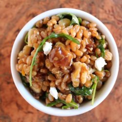 Walnut Wheat Berry Salad