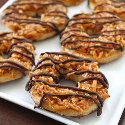 Homemade Samoa Cookies