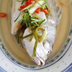 Tom Kha Steamed Fish