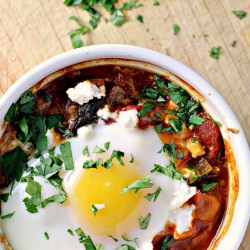 Poached Eggs in Tomato Sauce