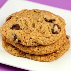PB Chocolate Chip Cookies